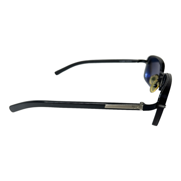 Oxydo Black Full Rim Rectangular Eyeglasses Frame 56-19-130mm H3705 - Picture 4 of 8